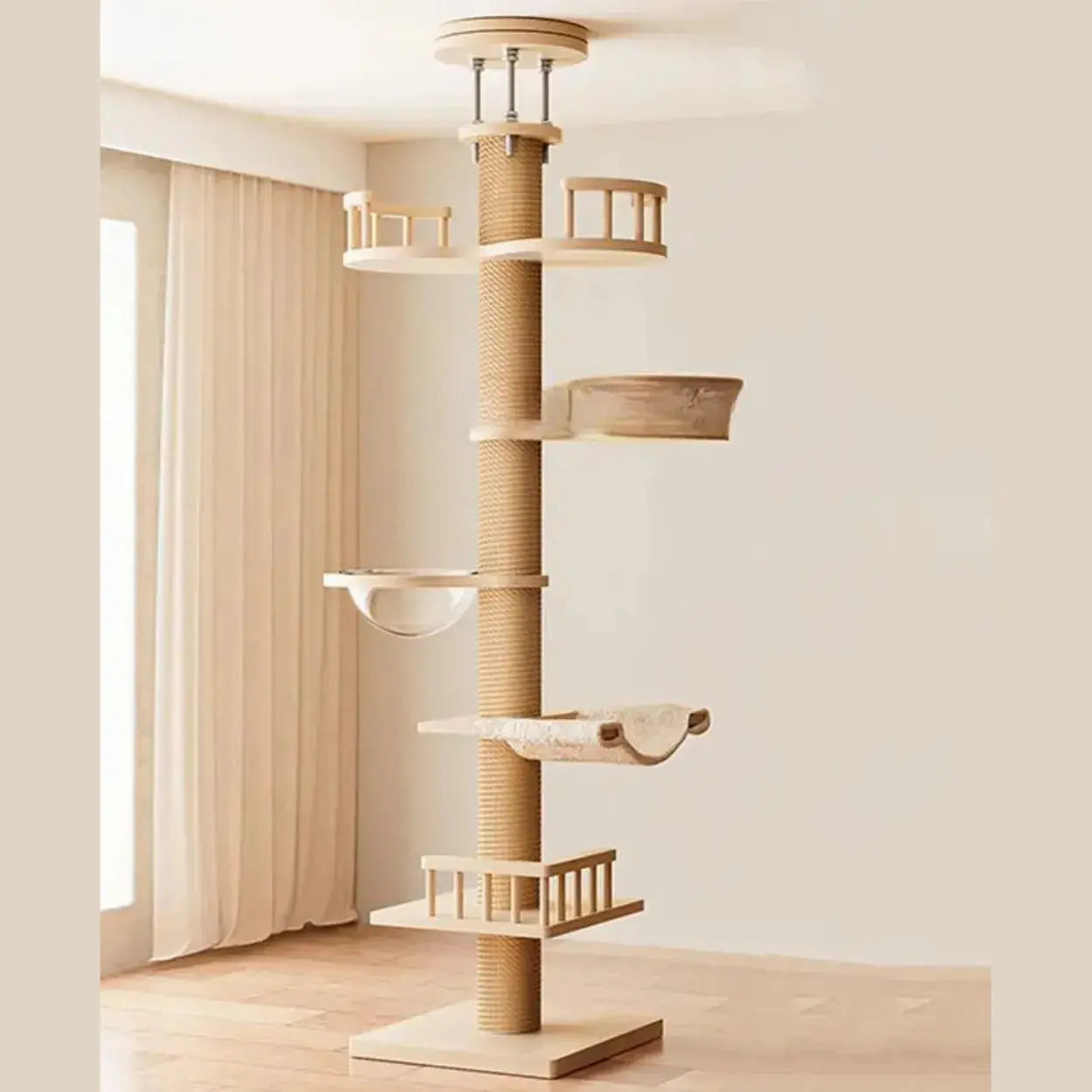 Arbre à Chat Plafond Zenith Vraiment-chat