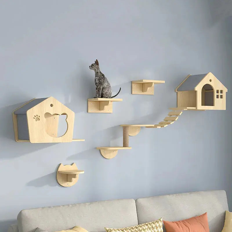 Arbre à Chat Mural SkyPaws Vraiment-chat