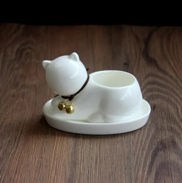 Pot de Fleur Chat - Vraiment-chat