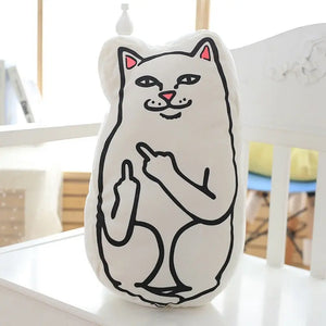 Coussin Chat qui fait des Doigts - Vraiment-chat