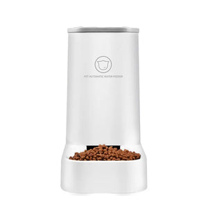 Distributeur de Croquettes Chat Blanc - Vraiment-chat