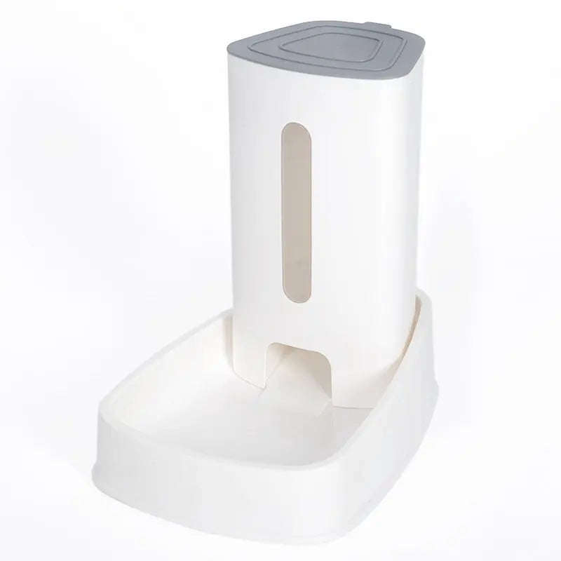 Distributeur de Croquettes pour Chat Design Blanc - Vraiment-chat