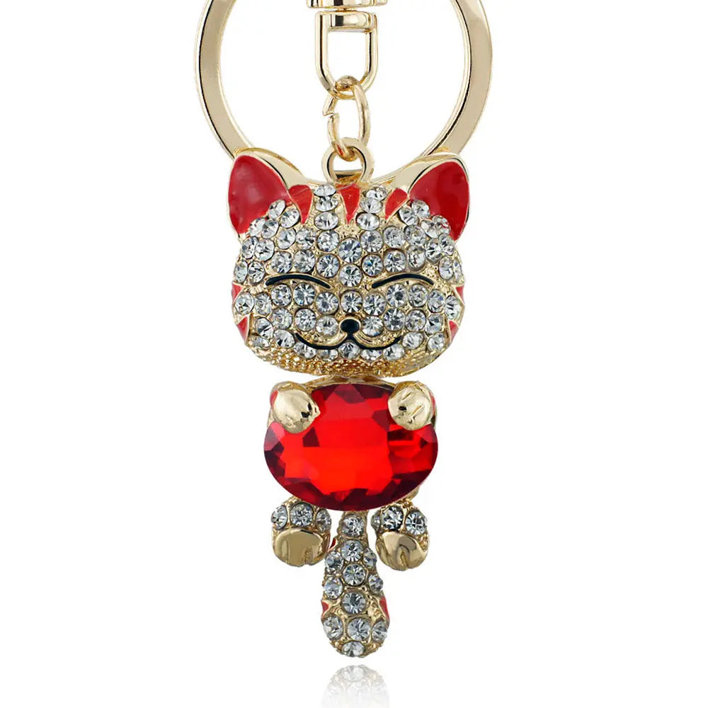 Porte-clé Chat avec sa Balle - Vraiment-chat