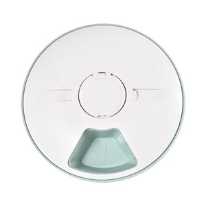 Distributeur à Croquettes pour Chat Programmable Vert - Vraiment-chat