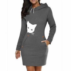 Robe à Capuche Chat - Vraiment-chat