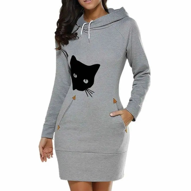Robe à Capuche Chat - Vraiment-chat