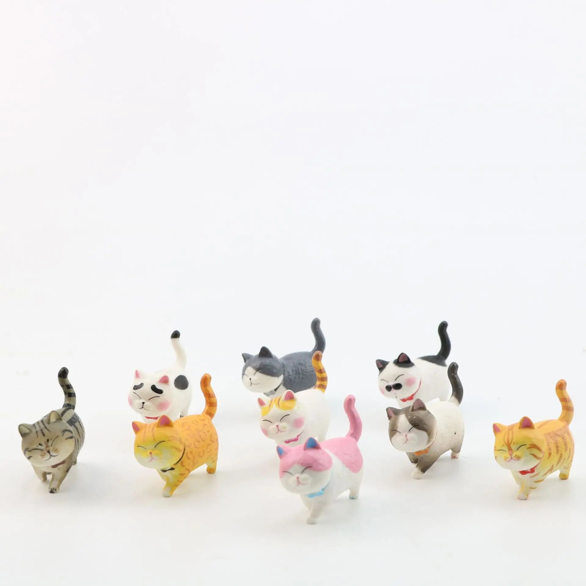 Statuettes de décoration Chats qui marchent - Vraiment-chat