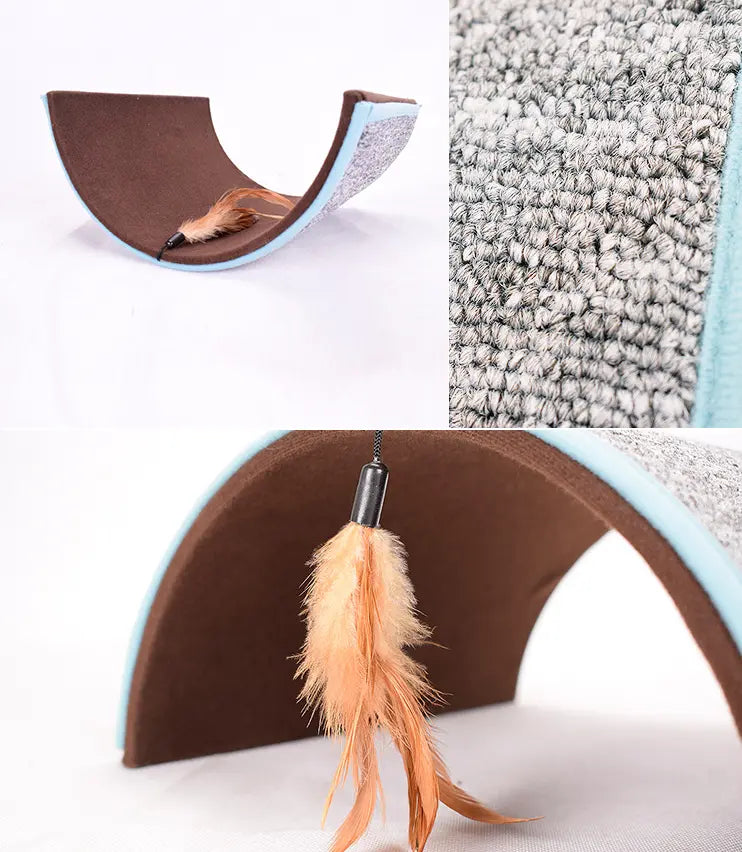 Griffoir pour Chat Arche en Tapis - Vraiment-chat