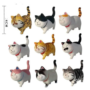 Statuettes de décoration Chats qui marchent - Vraiment-chat