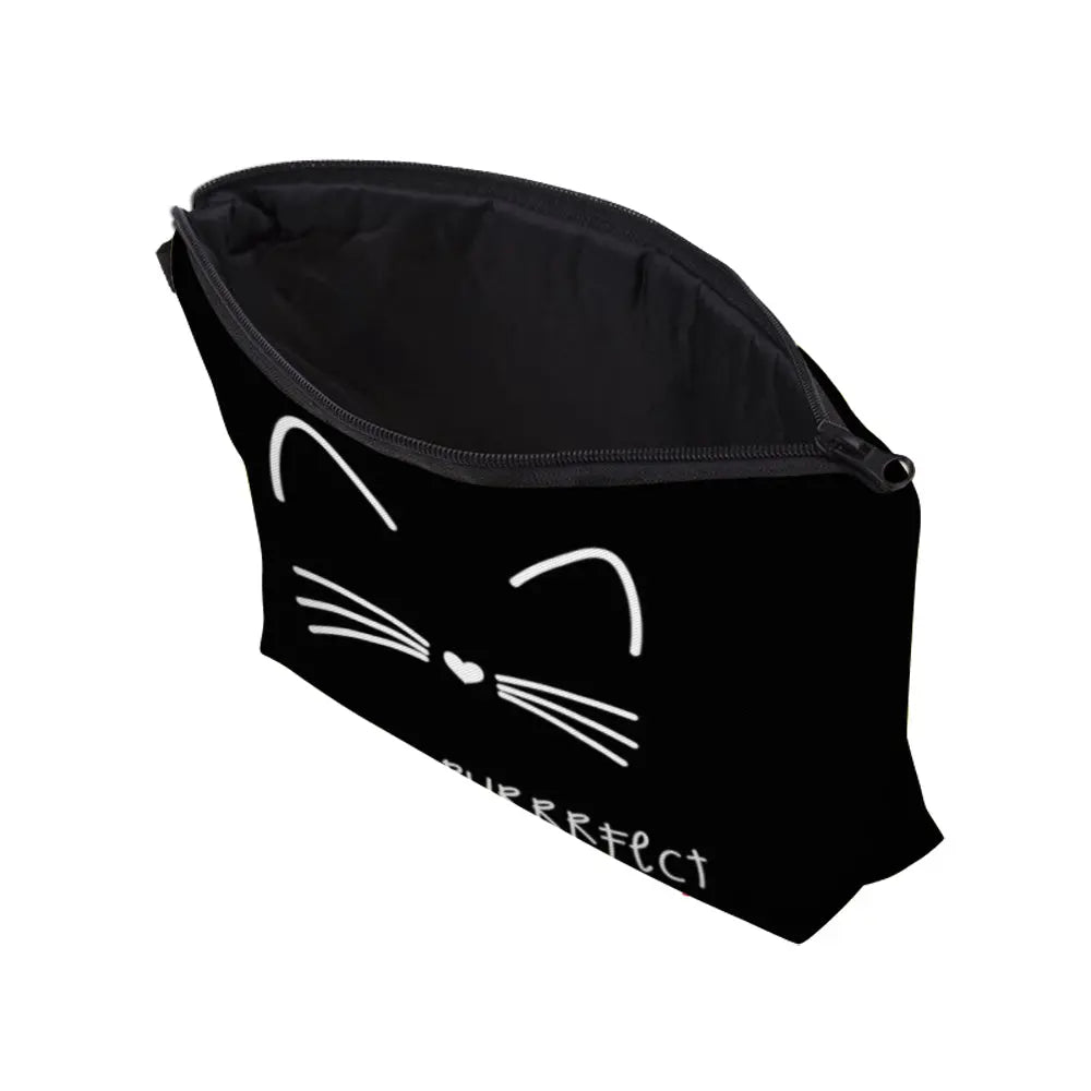Objet Chat<br/>Trousse de Maquillage Purrfect - Vraiment-chat