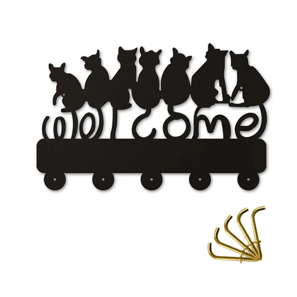 Objet Chat<br/>Patère en Bois - Vraiment-chat