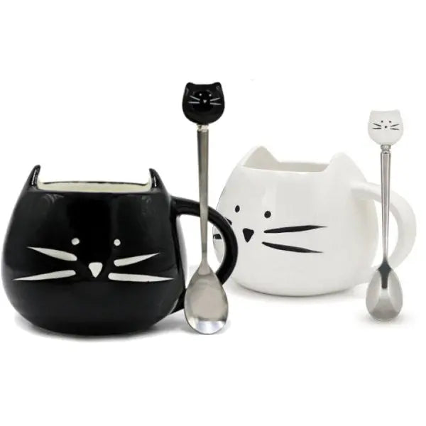 Tasse Moustache de Chat - Vraiment-chat
