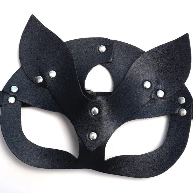 Masque de Chat en Cuir | vraiment-chat