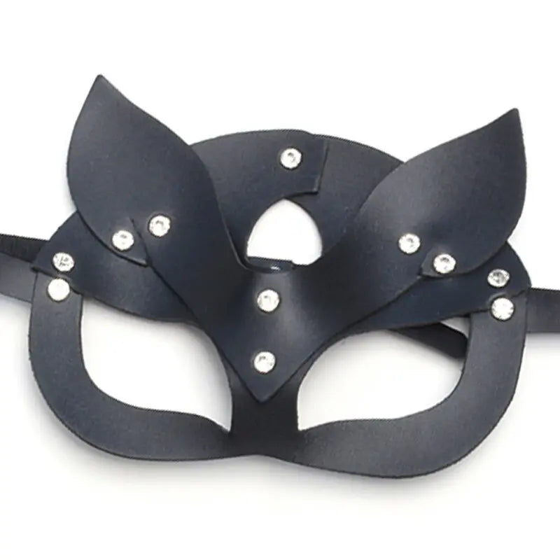 Masque de Chat en Cuir | vraiment-chat
