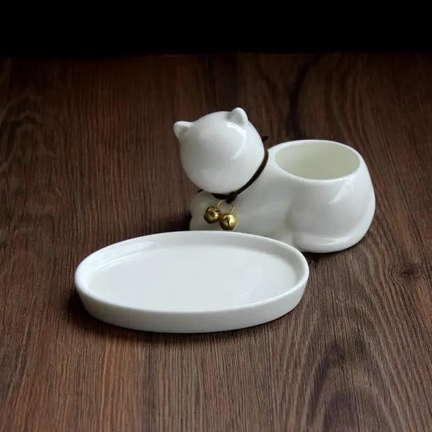 Pot de Fleur Chat - Vraiment-chat