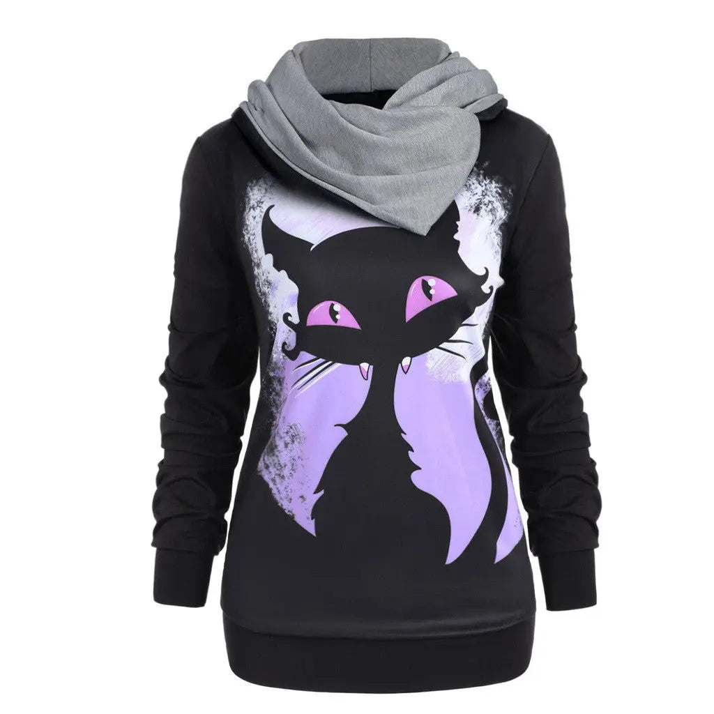 Hoodie Chat Vampire - Vraiment-chat