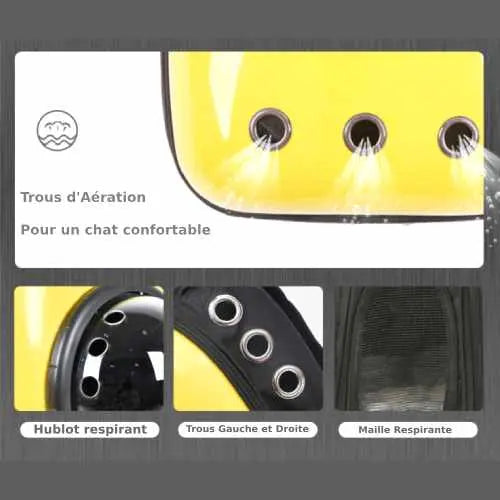 Sac à dos chat de Transport Chpoutnik - Vraiment-chat