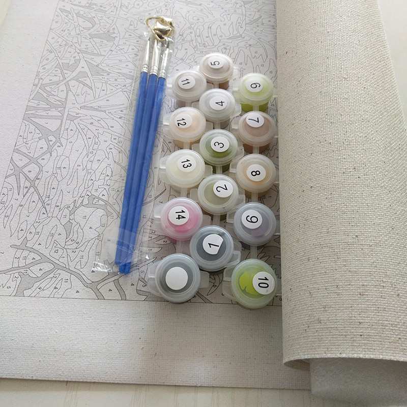 Peinture par Numéro de Chat Facile - Vraiment-chat