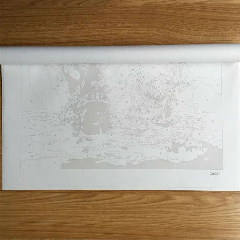 Peinture par Numéros Chat sur Toit - Vraiment-chat