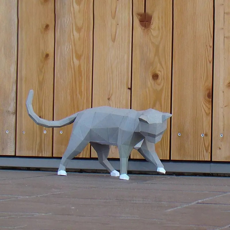 Maquette de Chat qui joue en 3D - Vraiment-chat