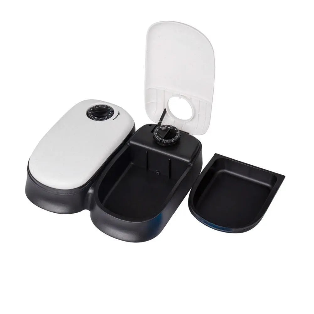 Double Distributeur de Croquettes avec Minuteur - Vraiment-chat