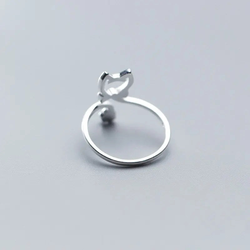 Bague Chat qui donne la Patte Vraiment-chat