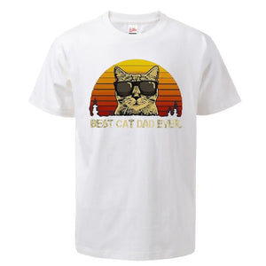 T-Shirt Meilleur Papa Chat - Vraiment-chat