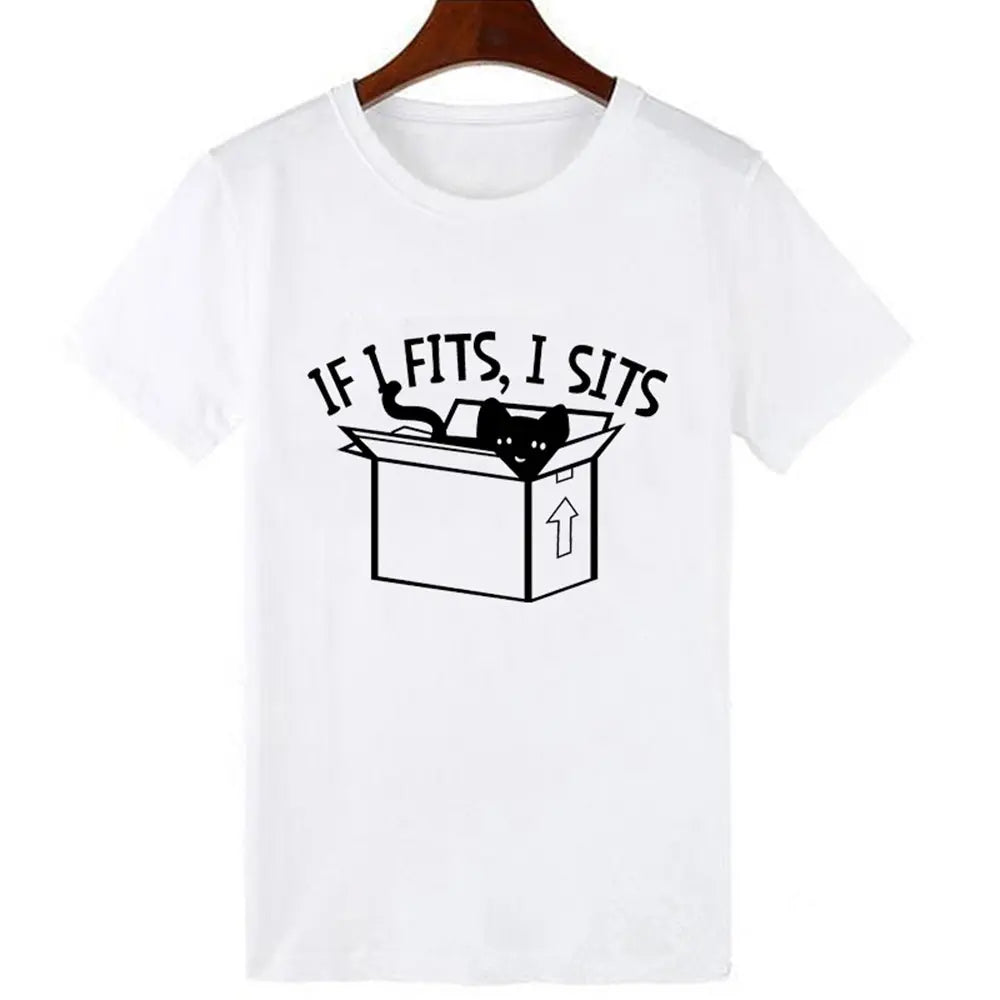T-Shirt Chat dans le Carton - Vraiment-chat