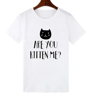 T-Shirt Chat Tu-es-Sérieux - Vraiment-chat
