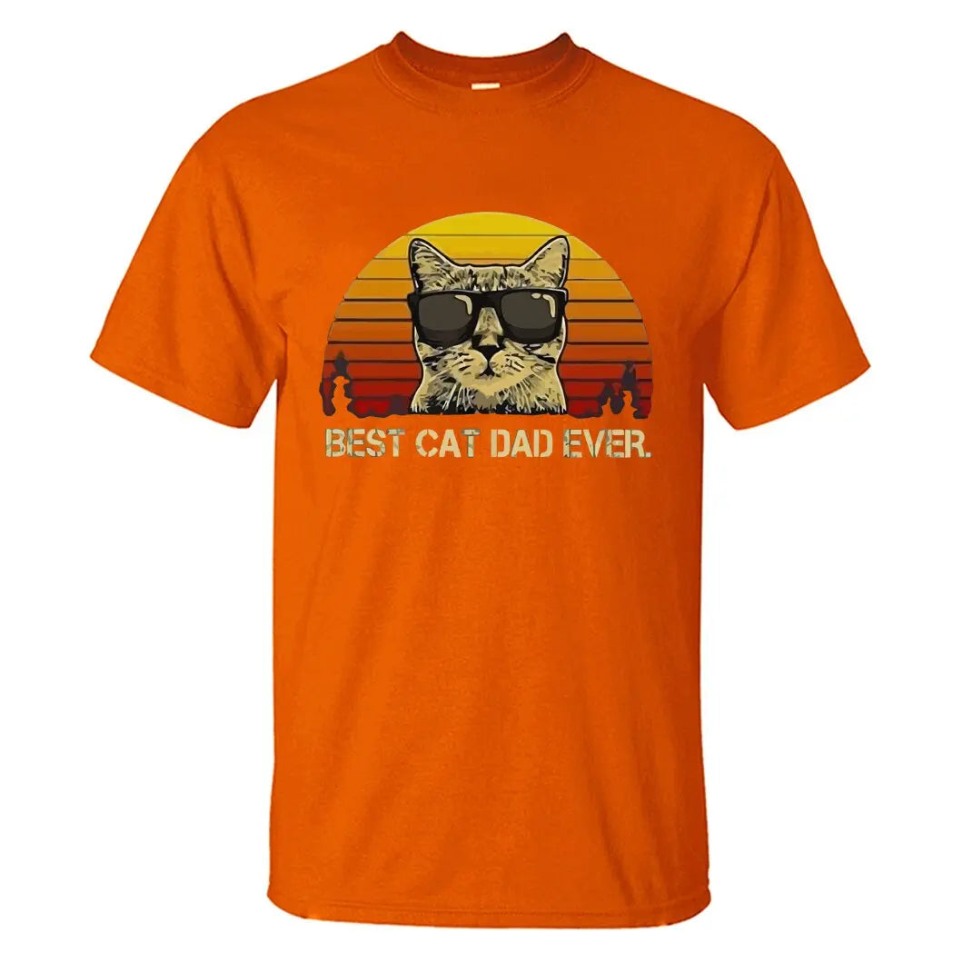 T-Shirt Meilleur Papa Chat - Vraiment-chat