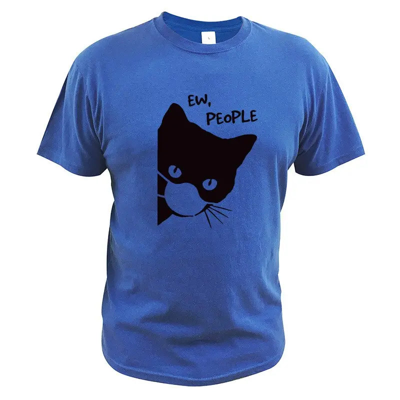 T-Shirt Chat Masqué Covid - Vraiment-chat