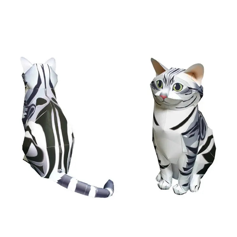 Statue Chat American Shorthair à Monter - Vraiment-chat