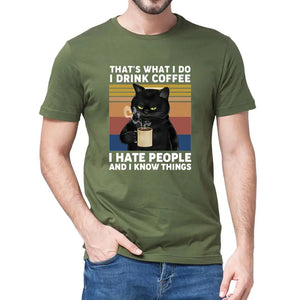 Tee Shirt avec Motif Chat Homme Vraiment-chat