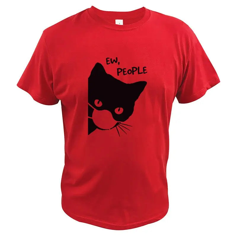 T-Shirt Chat Masqué Covid - Vraiment-chat