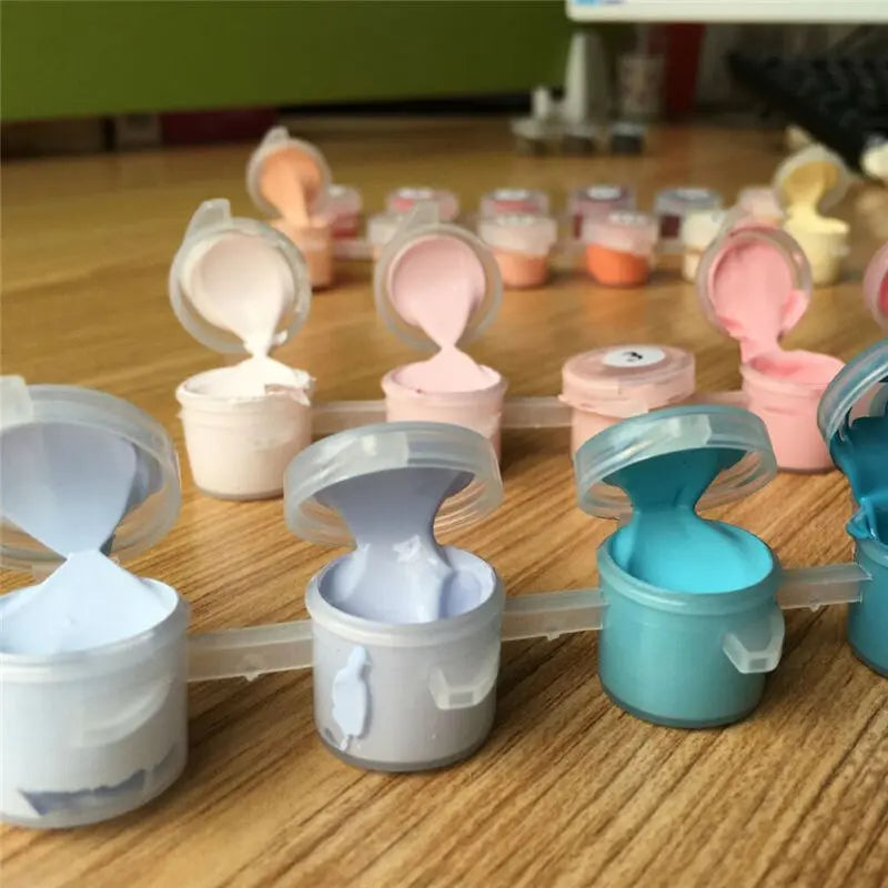 Peinture par Numéros Chat sur Toit - Vraiment-chat