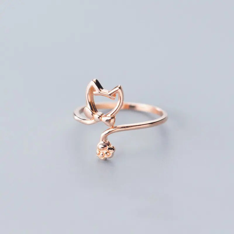 Bague Chat qui donne la Patte Vraiment-chat