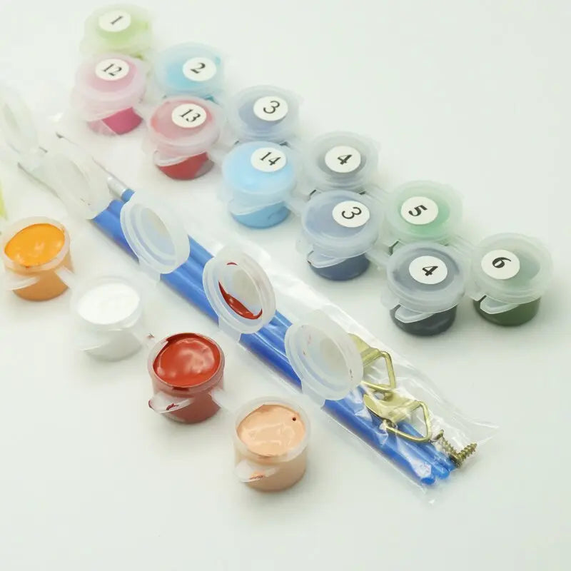 Peinture par Numéro de Chat Siamois Assis - Vraiment-chat