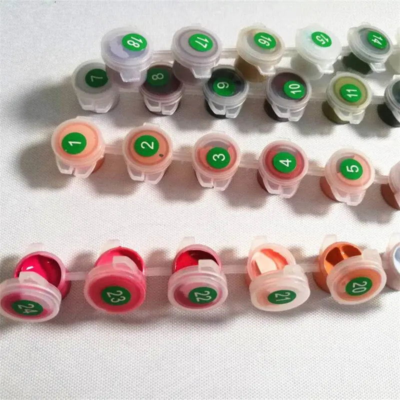 Peinture par Numéro Chat sur Tapis de Course - Vraiment-chat