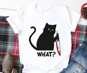T-Shirt Chat Killer - Vraiment-chat