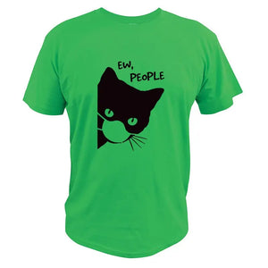 T-Shirt Chat Masqué Covid - Vraiment-chat