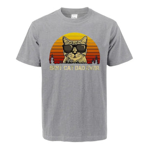 T-Shirt Meilleur Papa Chat - Vraiment-chat