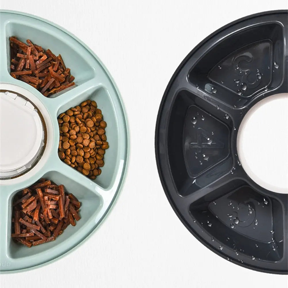 Distributeur à Croquettes pour Chat Programmable Vert - Vraiment-chat