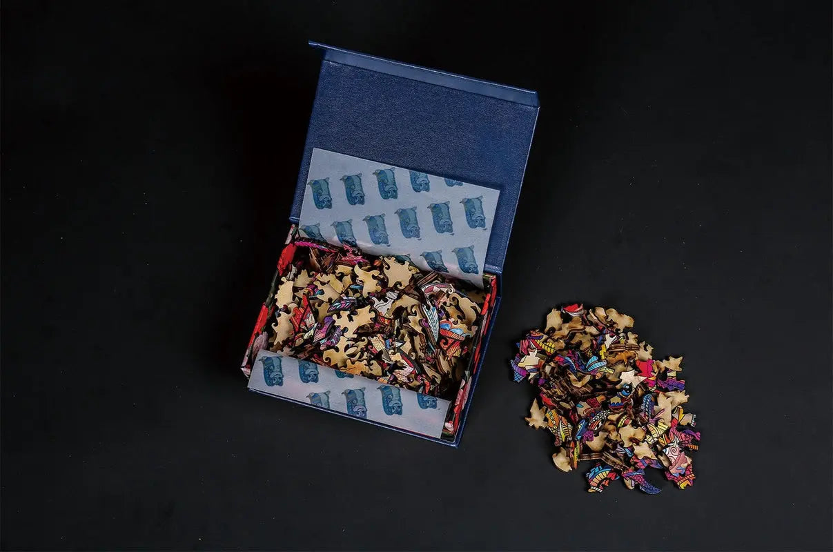 Puzzle en bois Chat en Or - Vraiment-chat