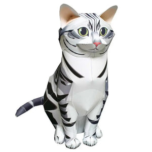 Statue Chat American Shorthair à Monter - Vraiment-chat