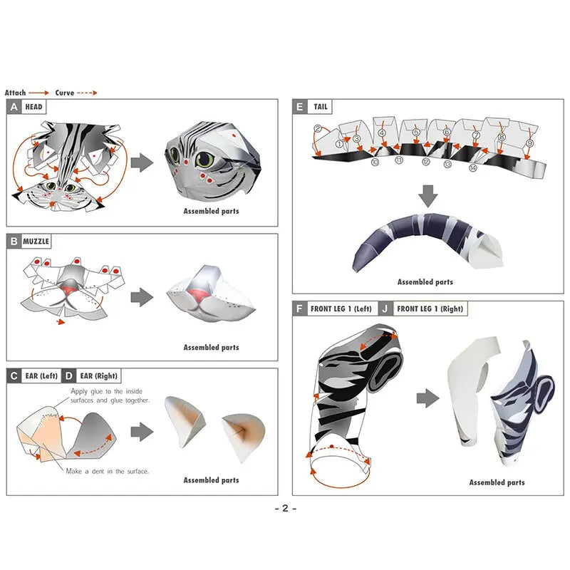 Statue Chat American Shorthair à Monter - Vraiment-chat