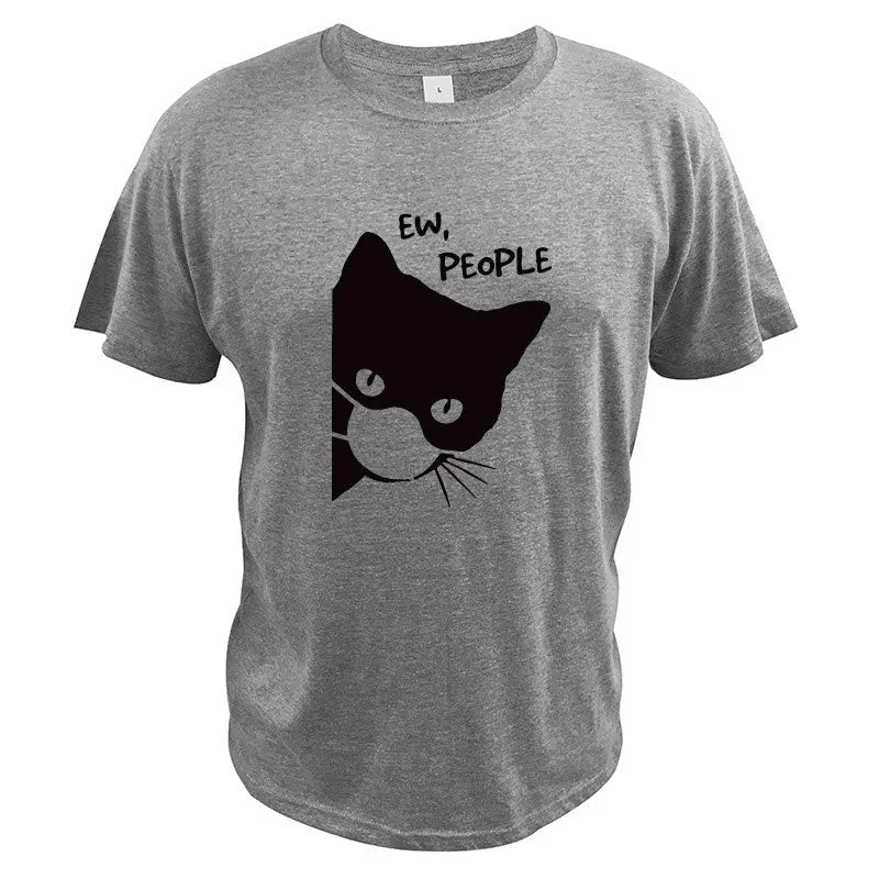 T-Shirt Chat Masqué Covid - Vraiment-chat