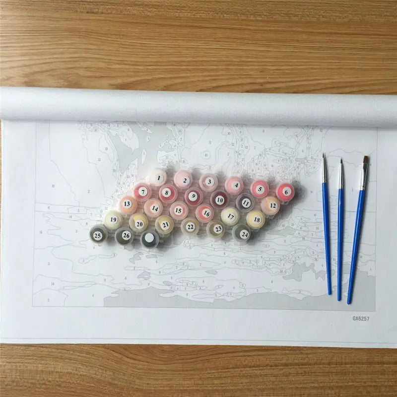 Peinture par Numéros Chat sur Toit - Vraiment-chat