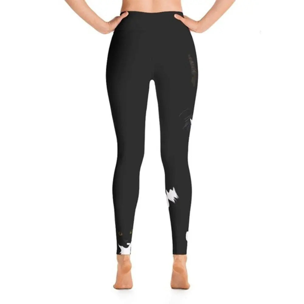 Legging Chat Fitness Cat-Force - Vraiment-chat