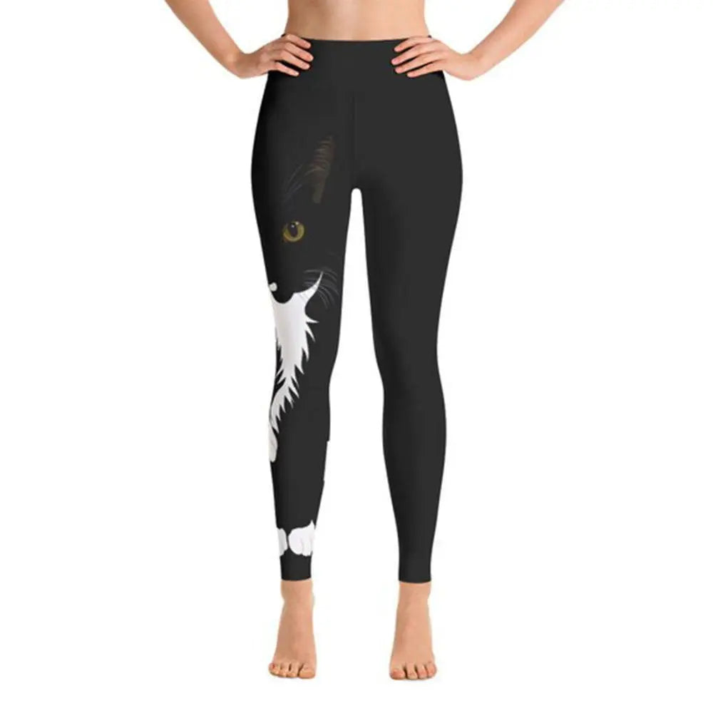 Legging Chat Fitness Cat-Force - Vraiment-chat