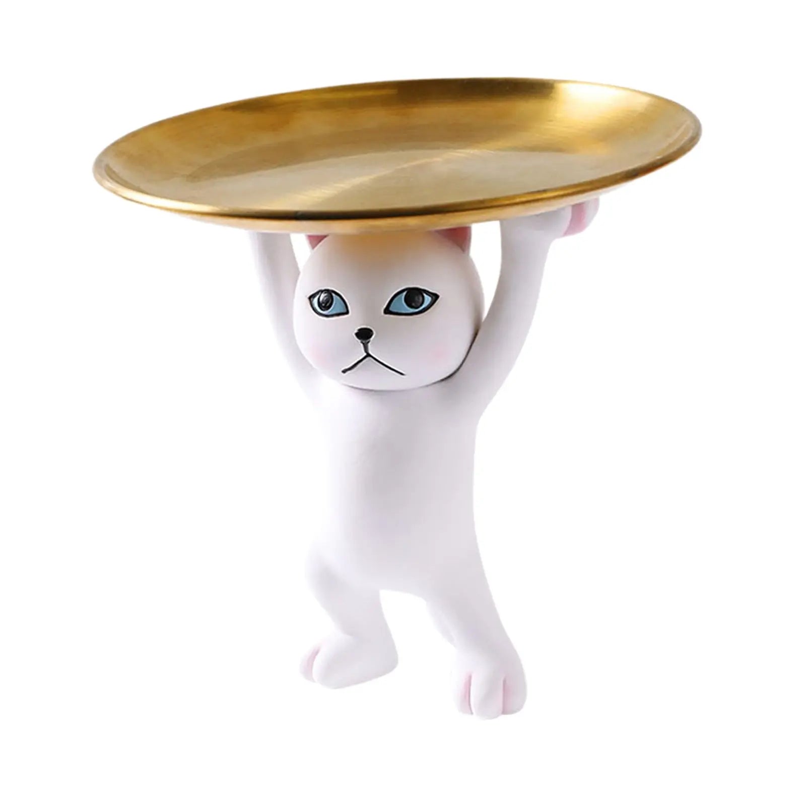 Statue de Chat Vide-poche en résine Vraiment-chat